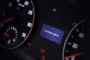 Closer view of cluster