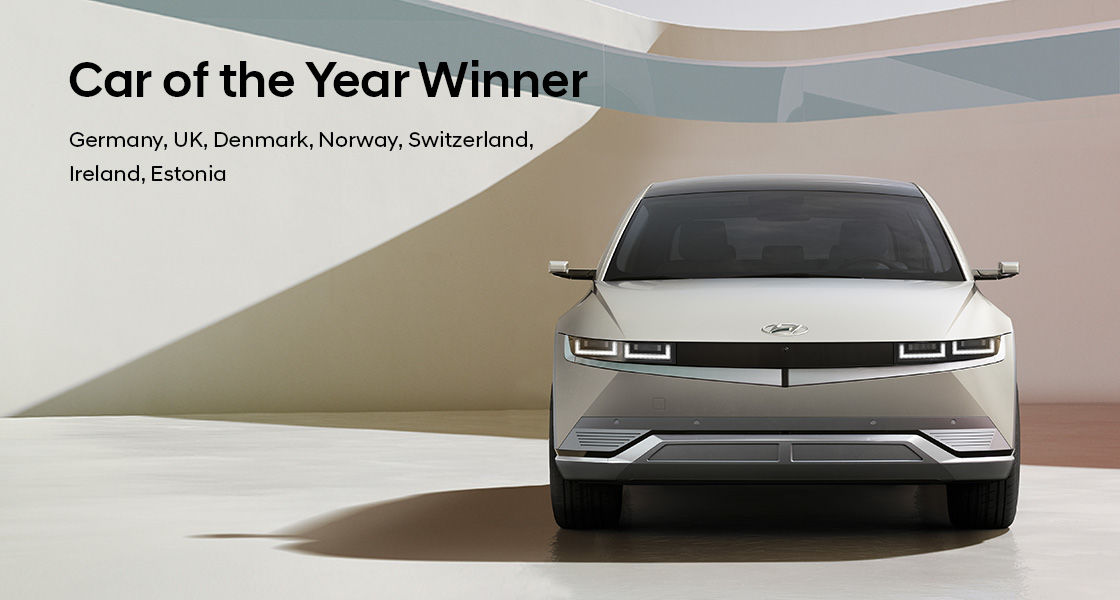 IONIQ 5 Car of the Year Winner