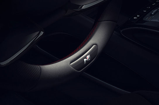 N Line steering wheel